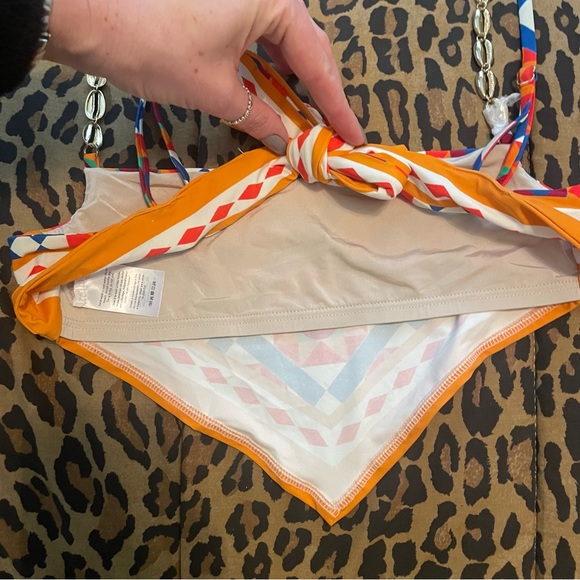 We Wore What Bandana Bikini Top NWOT - Picture 11 of 15